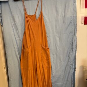 Orange jumpsuit Large from CIDER
